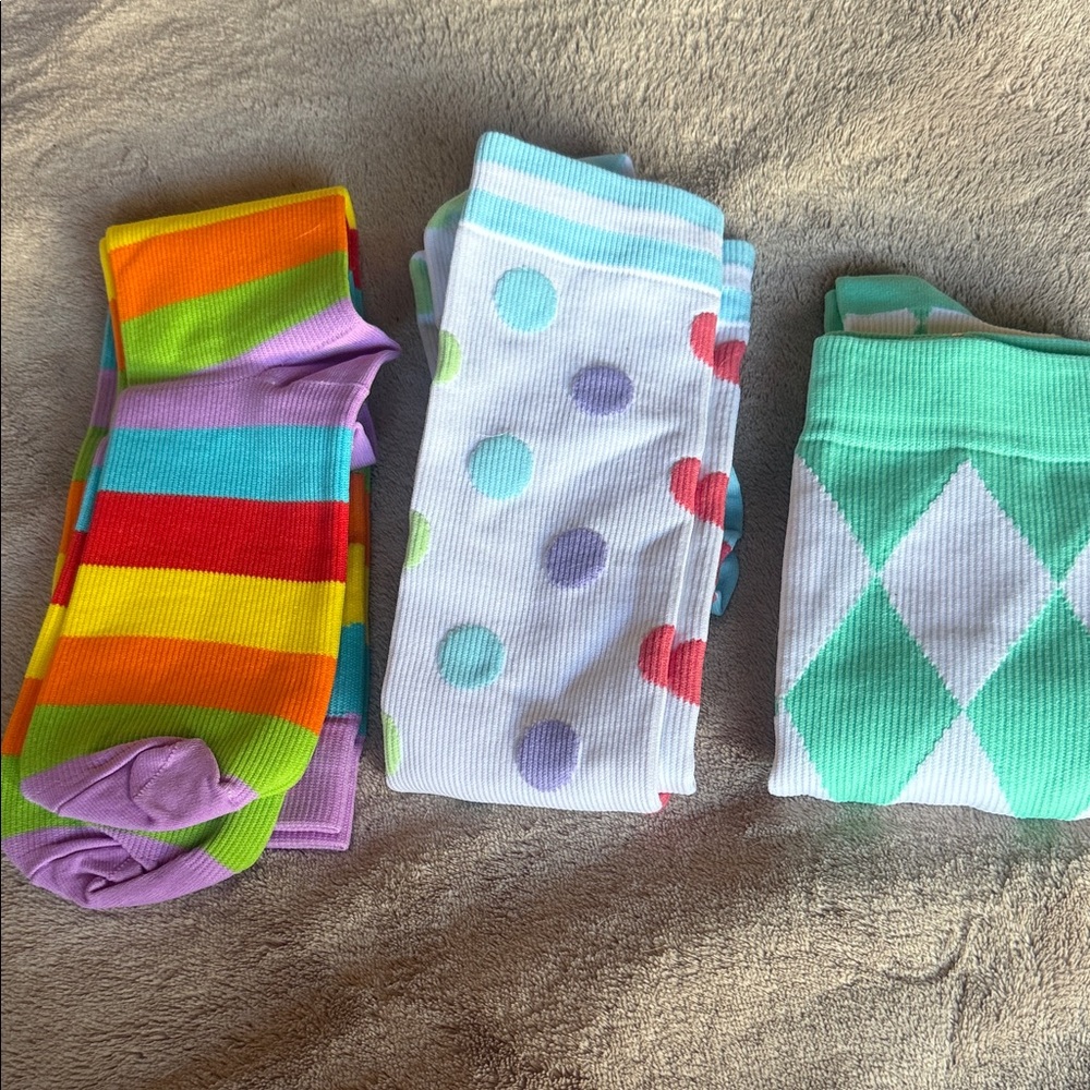 Colorful women compression Socks